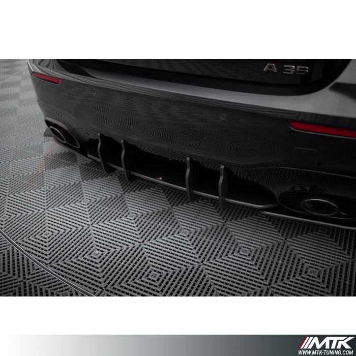Diffuseur central Maxton Street Pro Mercedes A35 AMG W177 A35 2018>